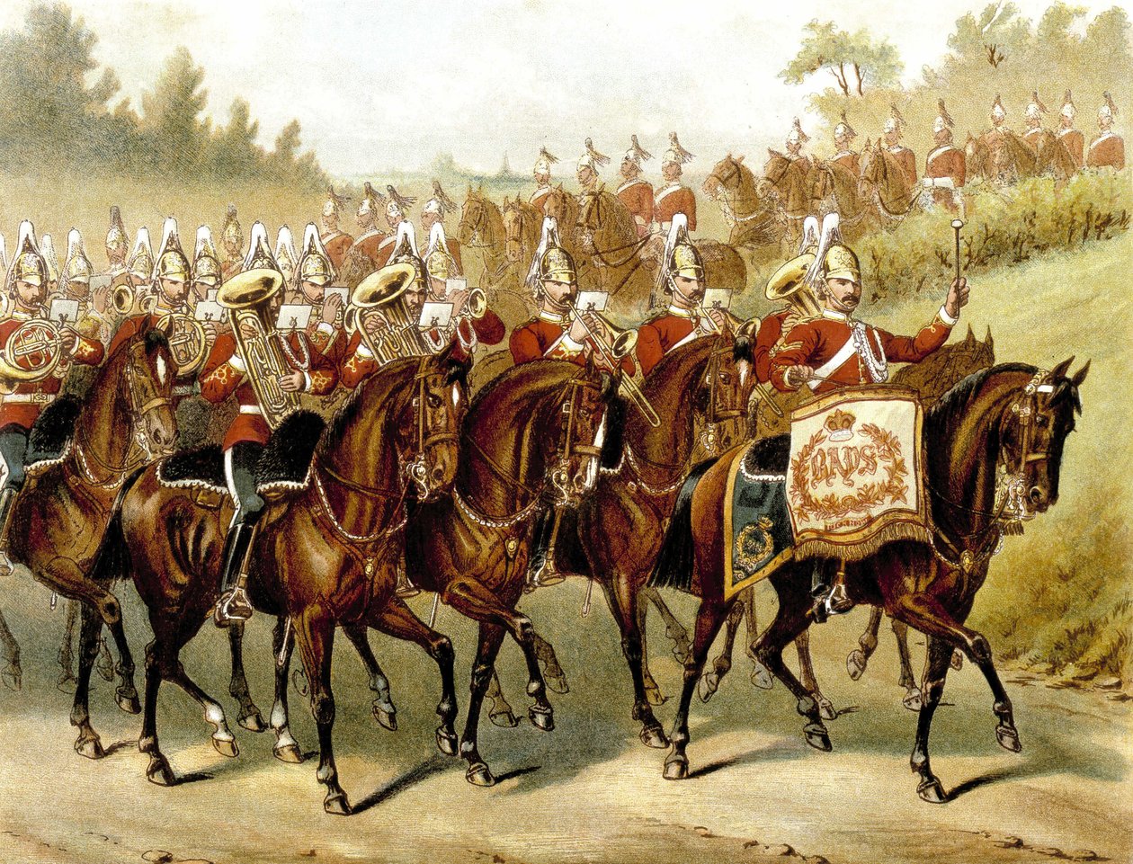 2° Dragoon Guards - in Harper