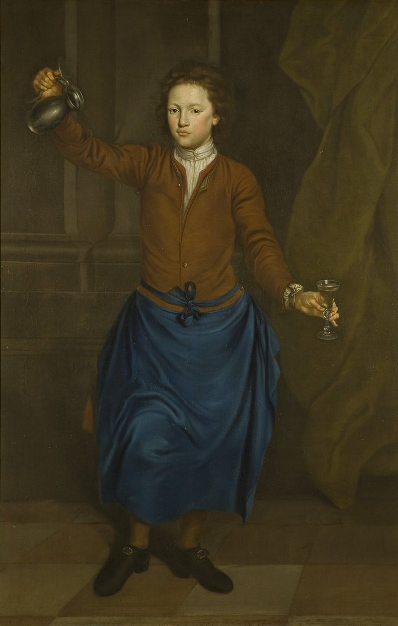 Il ragazzo del barile, c.1720 da British School