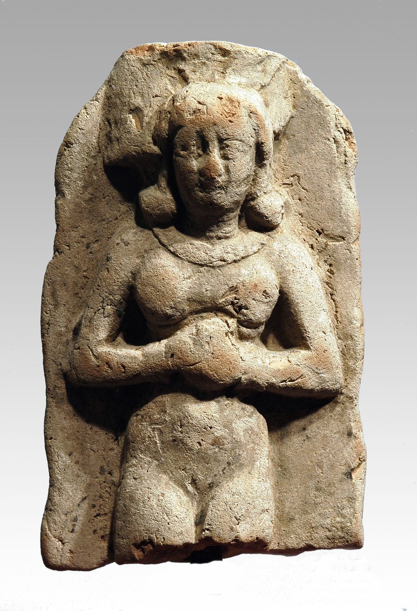 Figurina di Asherah, Cananea, 999-600 a.C. da Bronze Age
