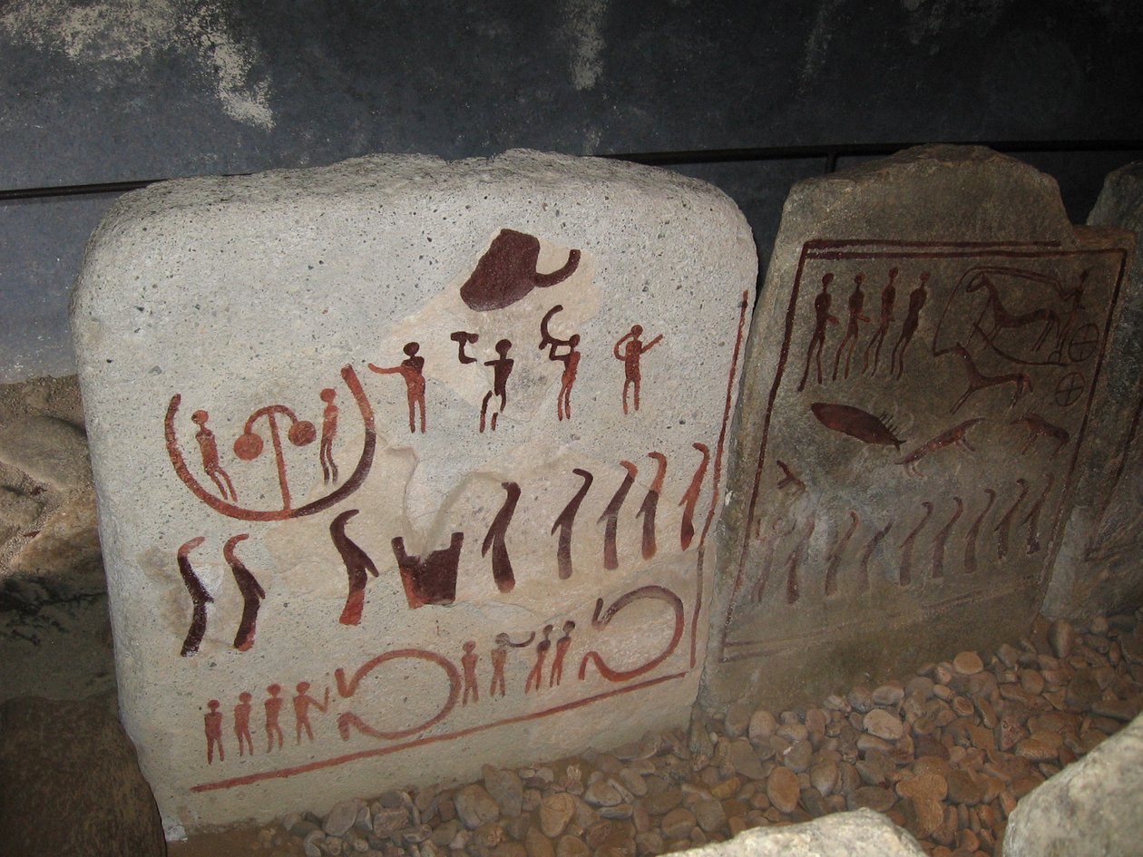 La Tomba del Re vicino a Kivik Kungagraven, 1ª metà del 2º millennio a.C. da Bronze Age culture