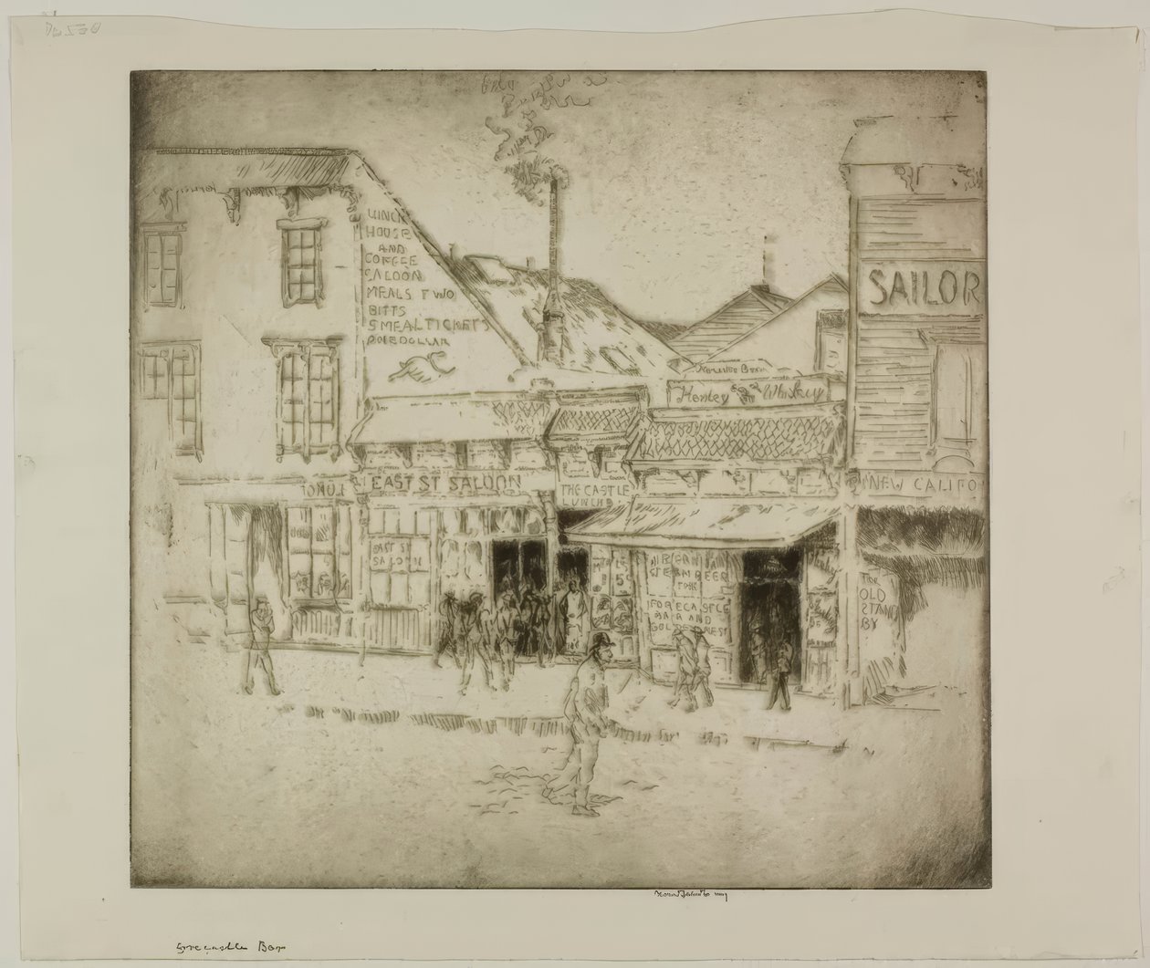 Bar Forecastle da Bror Julius Olsson Nordfeldt