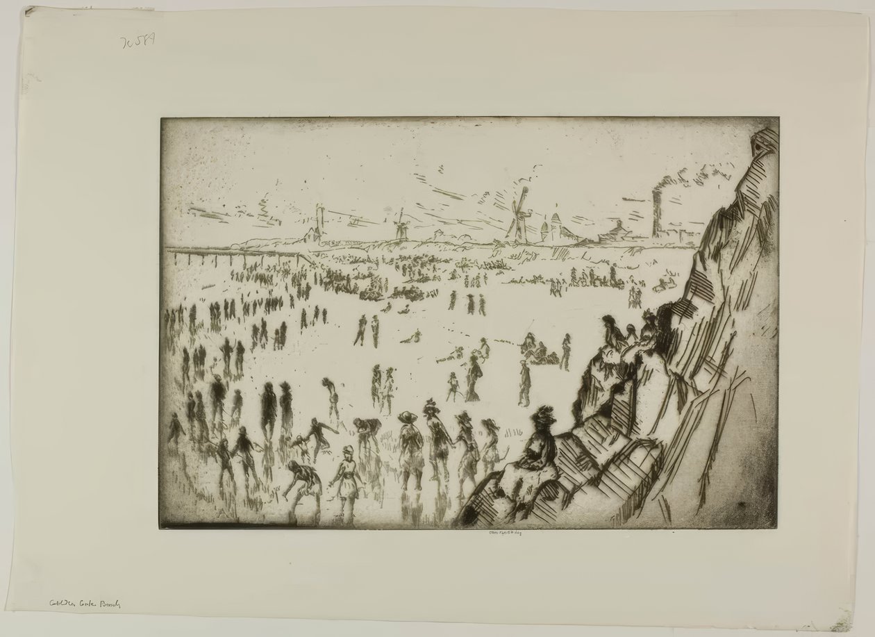 Spiaggia del Golden Gate da Bror Julius Olsson Nordfeldt