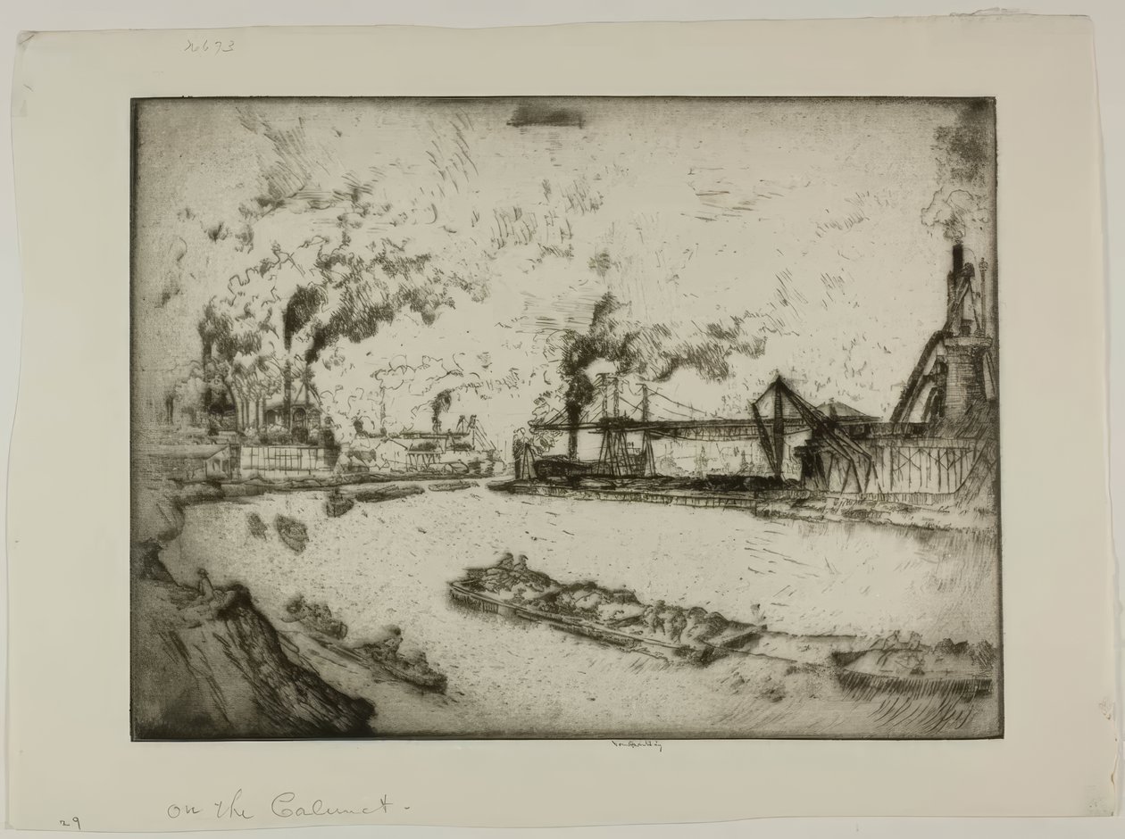 Sul Calumet da Bror Julius Olsson Nordfeldt