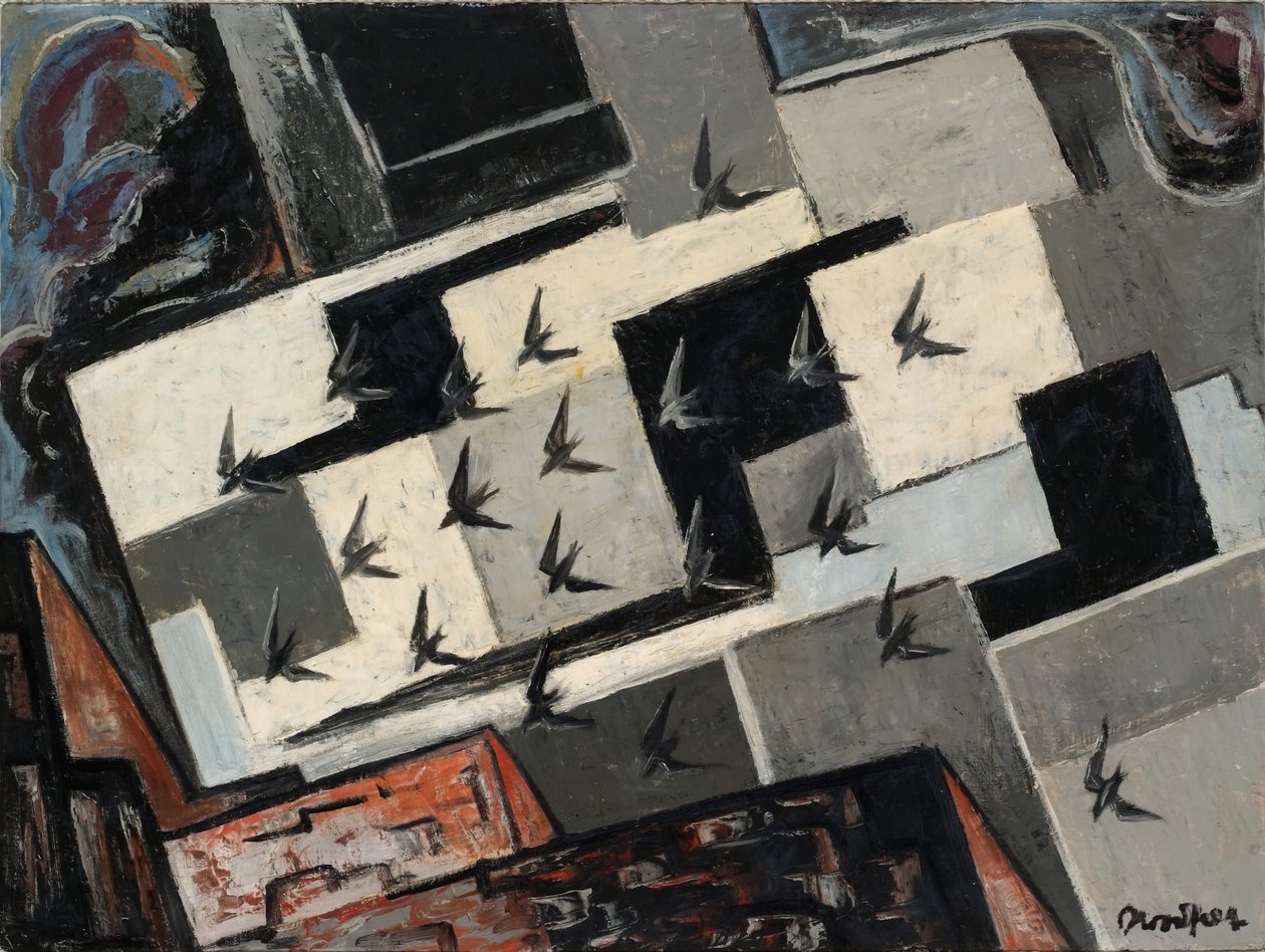 Le rondini da Bror Julius Olsson Nordfeldt