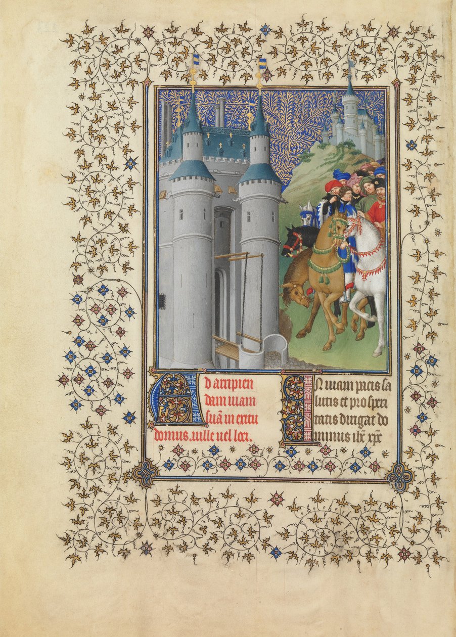 Le Belle Ore di Jean de France, duca di Berry da Brothers Limbourg