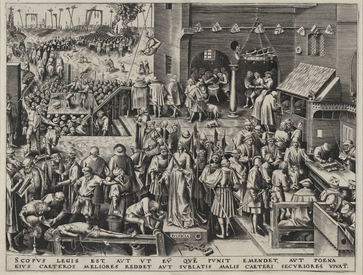 Justitia Giustizia da Bruegel