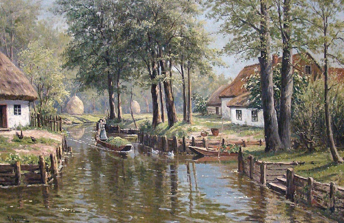 Vista nello Spreewald da Bruno Moras