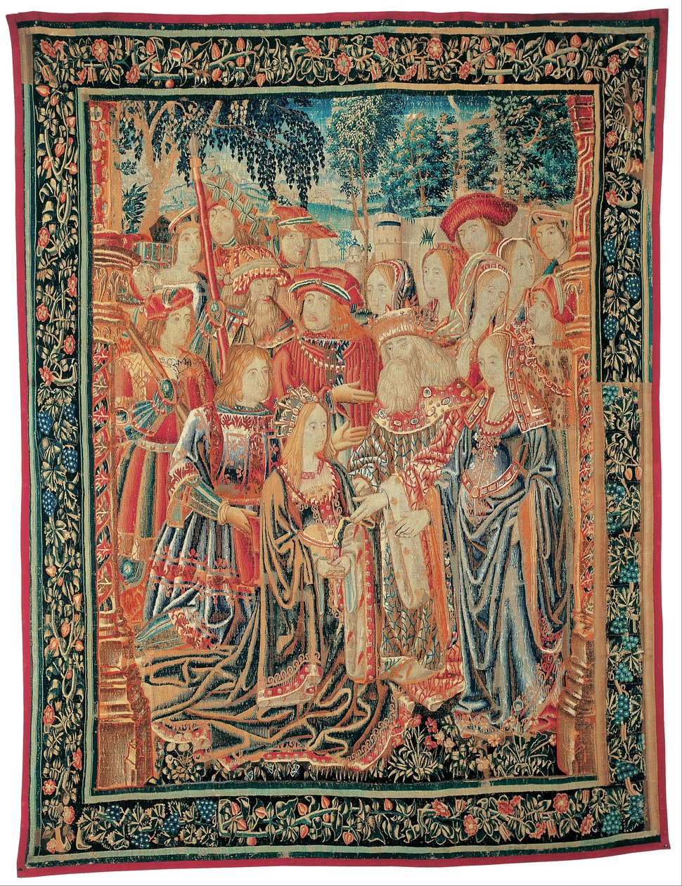 La storia di Troia. Il perdono di Elena da Brussels Manufactory