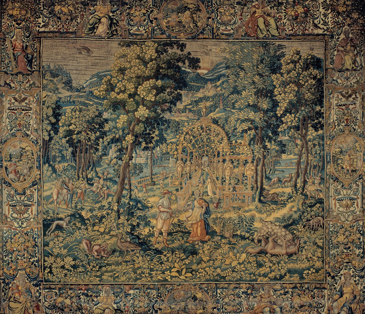 Vertumno e Pomona da Brussels Manufactory