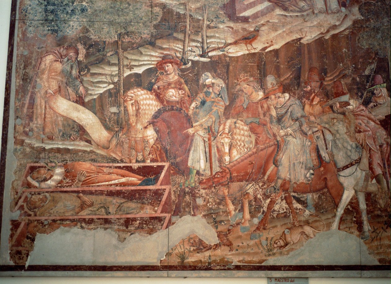 Trionfo della Morte … (fresco) da Buonamico Buffalmacco