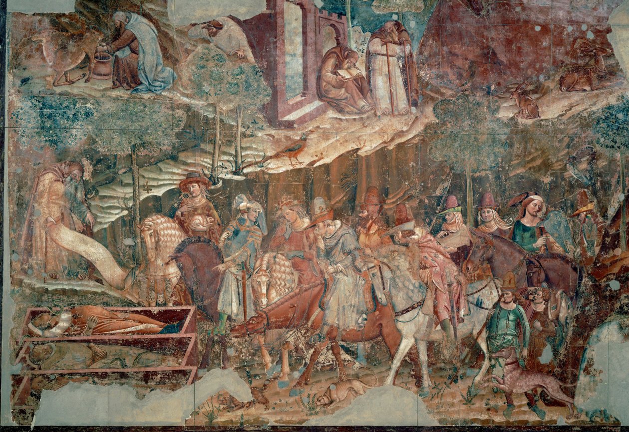 Trionfo della Morte … (fresco) da Buonamico Buffalmacco