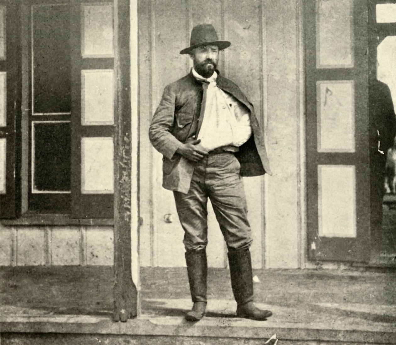 Creelman, subito dopo essere smontato da cavallo..., Guerra ispano-americana, 4 luglio 1898, 1899 da Burr McIntosh