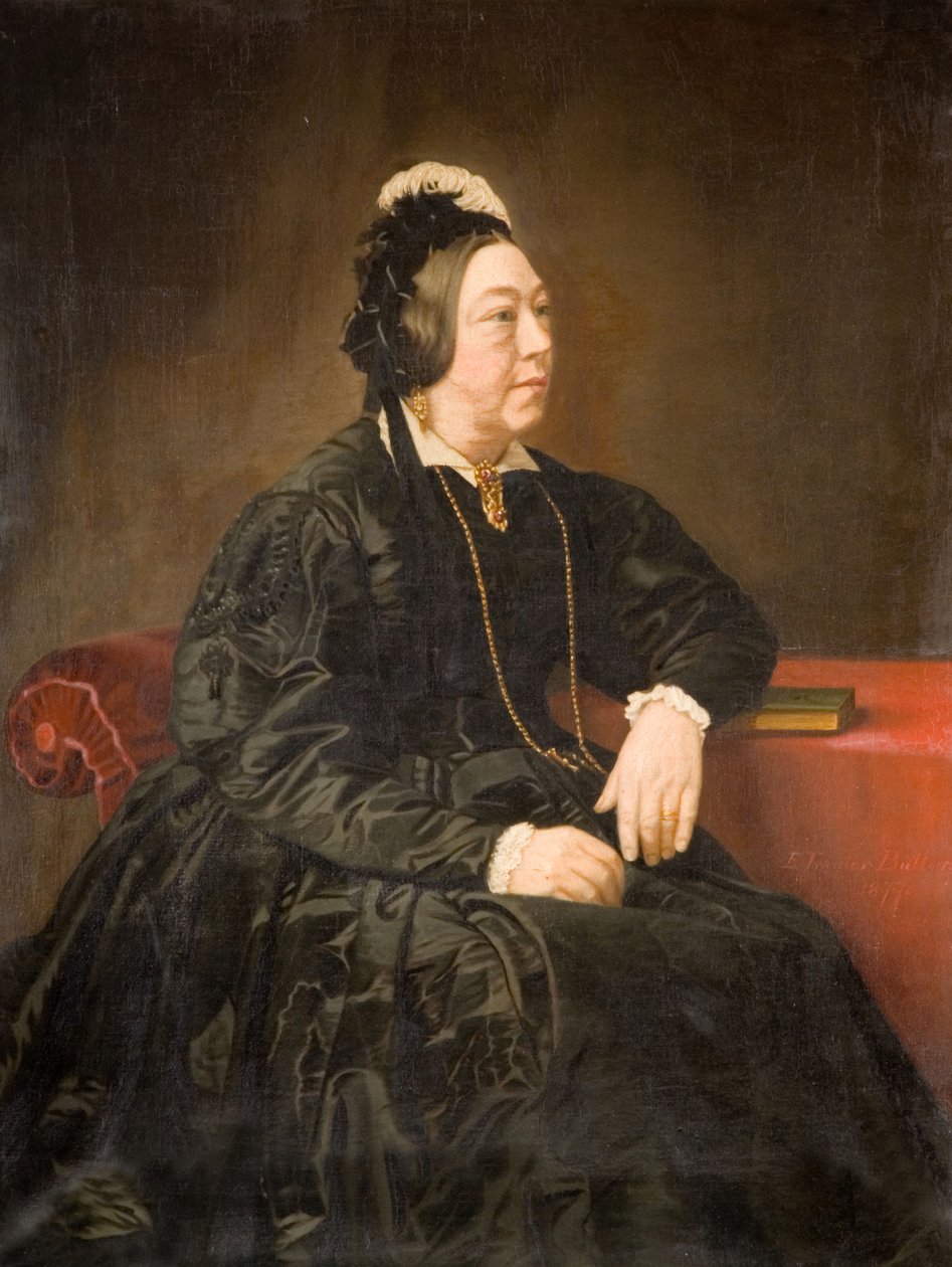 Ritratto di Mrs Amelia Elizabeth Tranter (1877) da Butler E Tranter