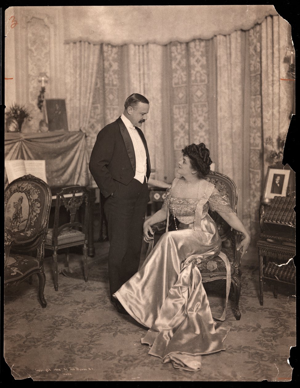 Mr. e Mrs. George Gould, 1908 da Byron Company
