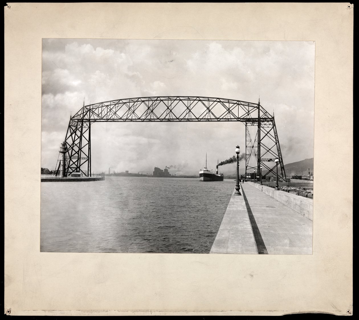 Costruzione del Canale di Panama, 1912 o 1913 (stampa al gelatino d