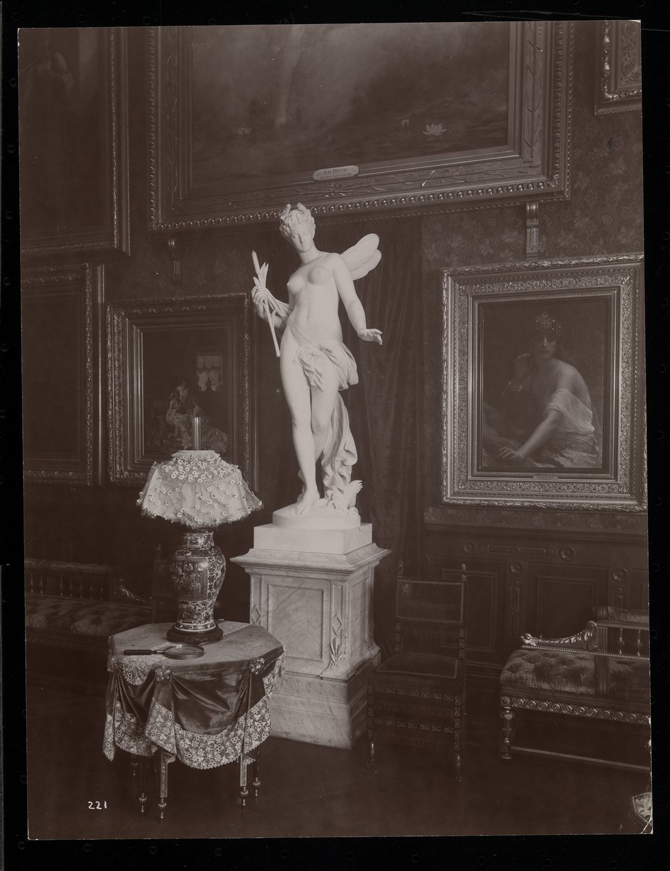 La residenza della signora William Astor, 5th Avenue e 34th Street, New York, 1894 da Byron Company
