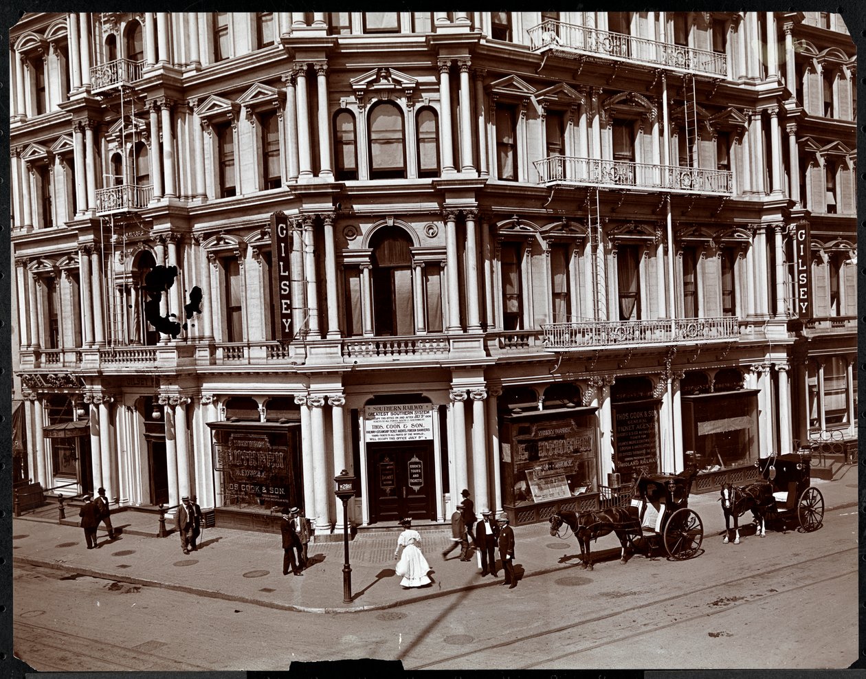 Gilsey House, Broadway e 29th Street, New York, c.1905 da Byron Company