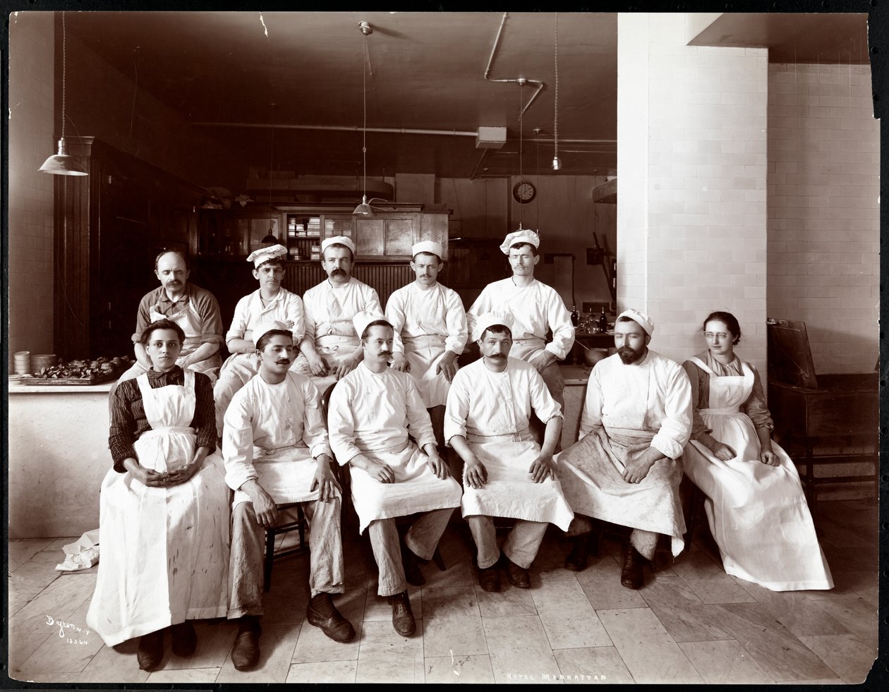 Personale di cucina all