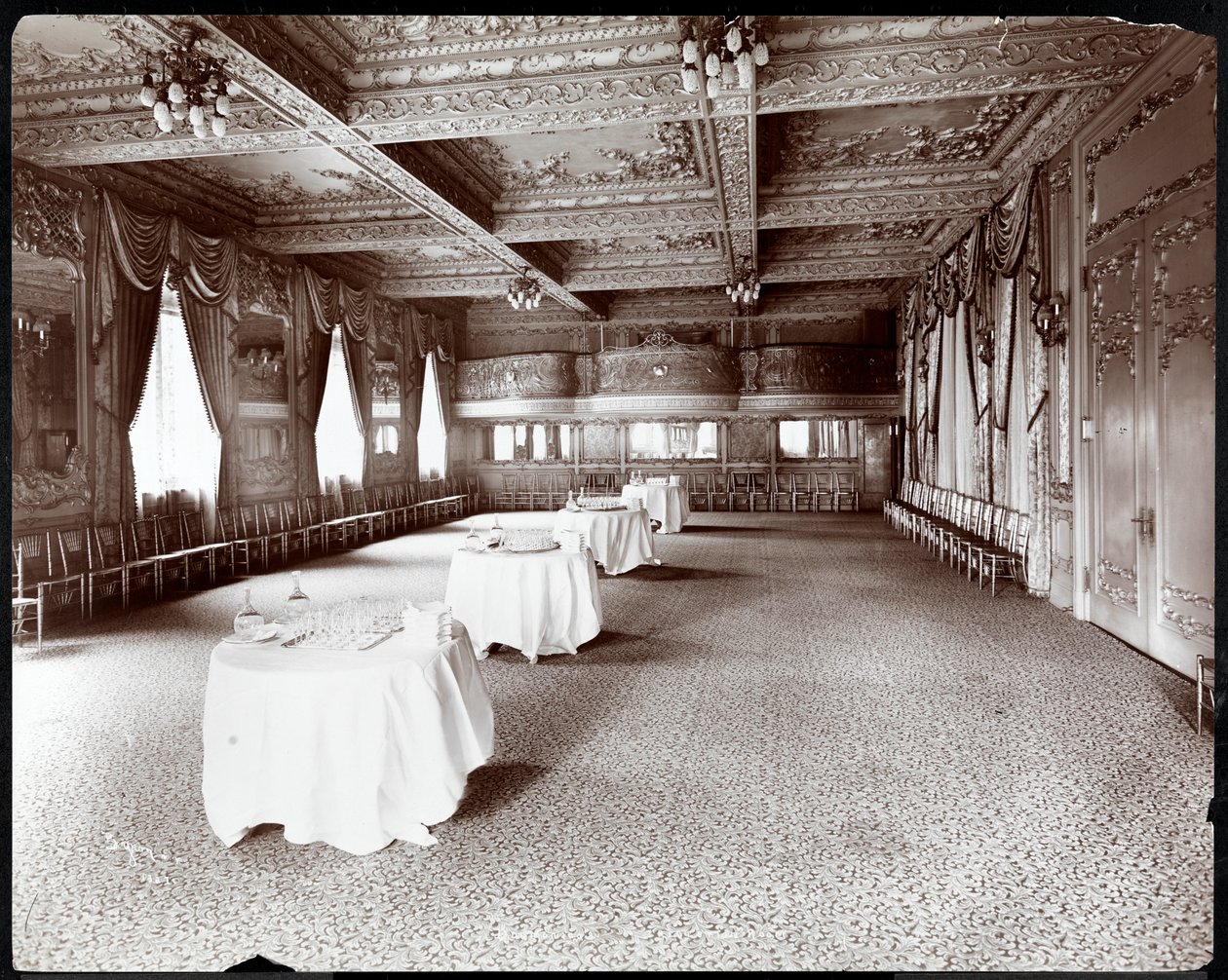 La sala di ricevimento all