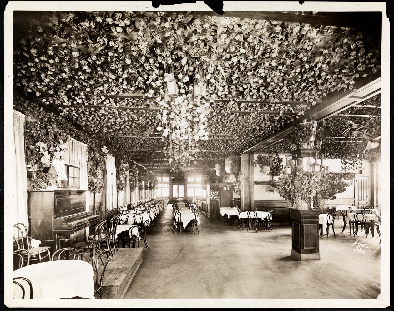 La sala da pranzo dell