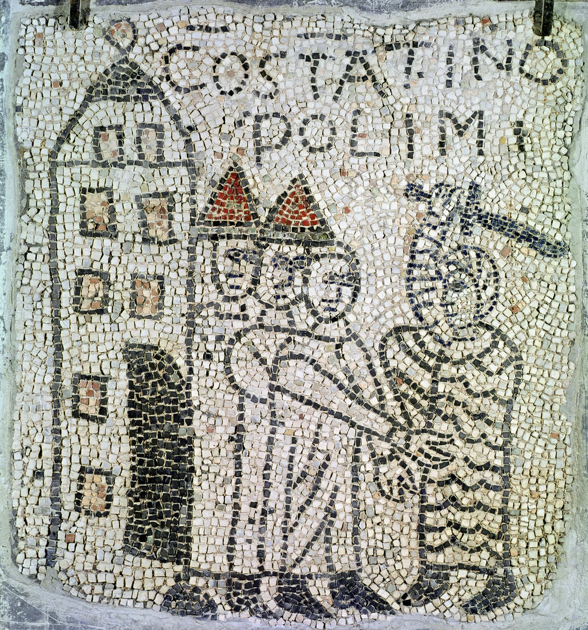 Pavimento di San Giovanni Evangelista, (dettaglio) dell