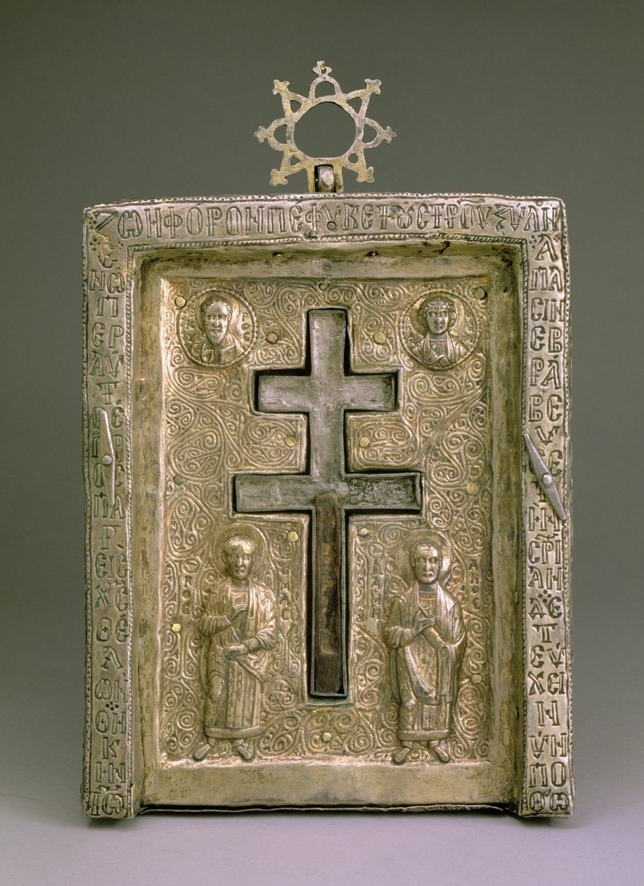 Staurothek (argento) da Byzantine
