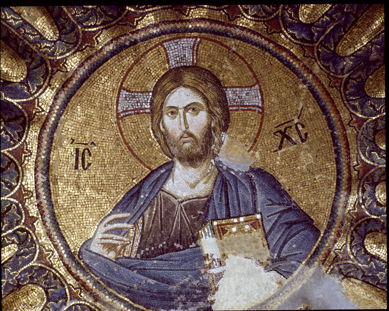 Cristo pantocratore (o Cristo in gloria) (Mosaico, V-XIV secolo) da Byzantine