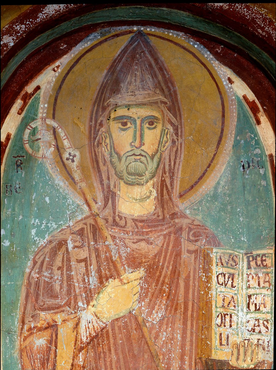 Rappresentazione di San Benedetto da Norcia (dettaglio) da Byzantine