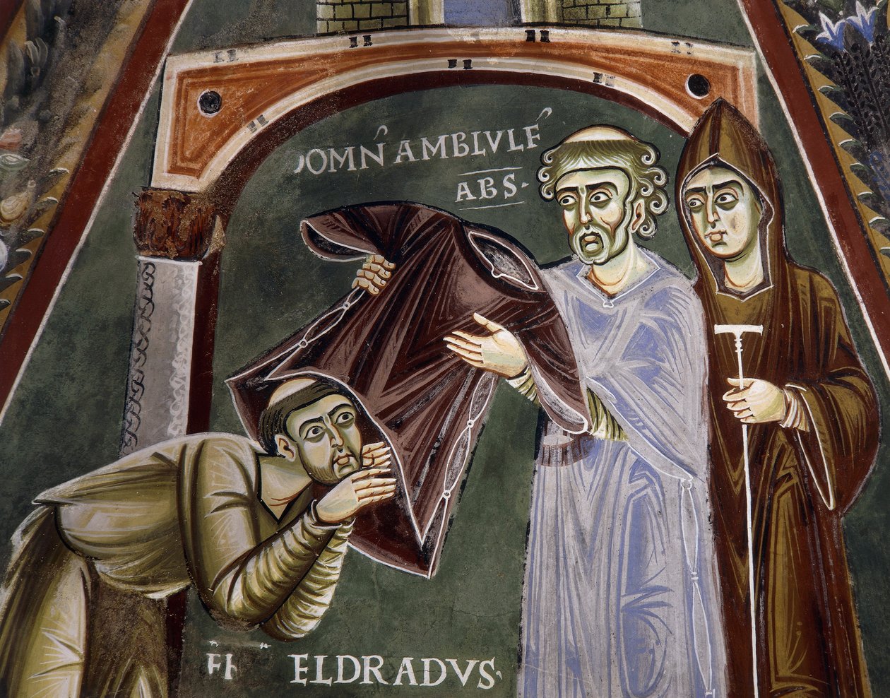 San Eldrado ritorna da Santiago de Compostela e riceve l