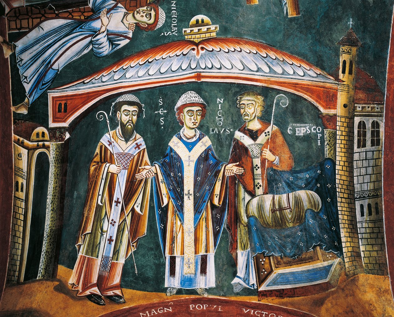 San Nicola consacrato vescovo di Myra (dettaglio) da Byzantine