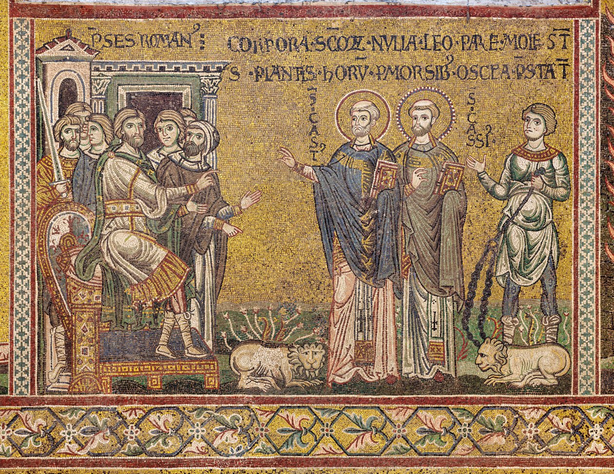 San Cassio e San Casto davanti all