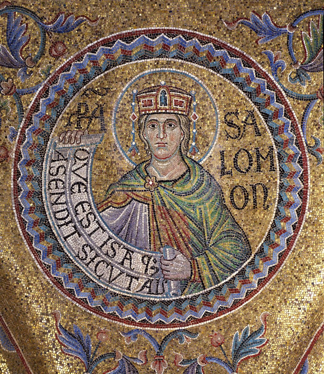 Re Salomone (dettaglio) da Byzantine Byzantine