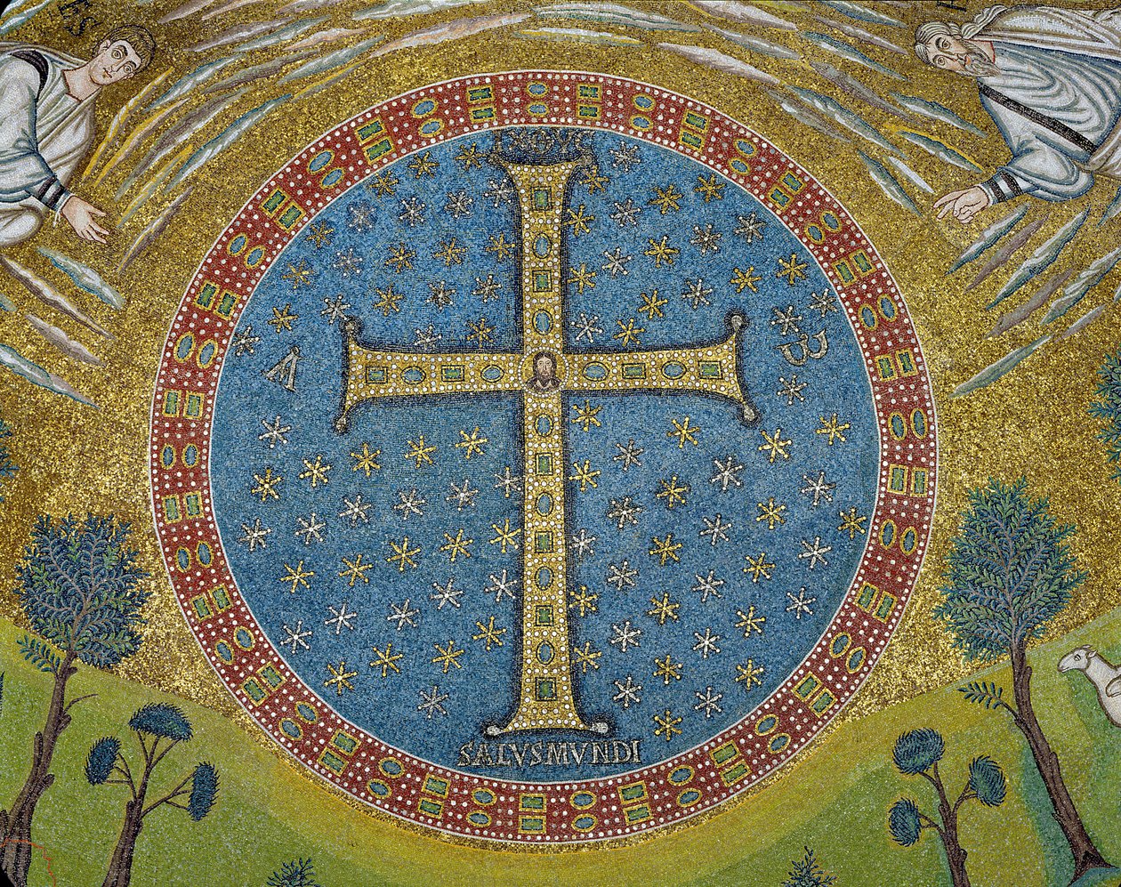 Crux gemmata da Byzantine School