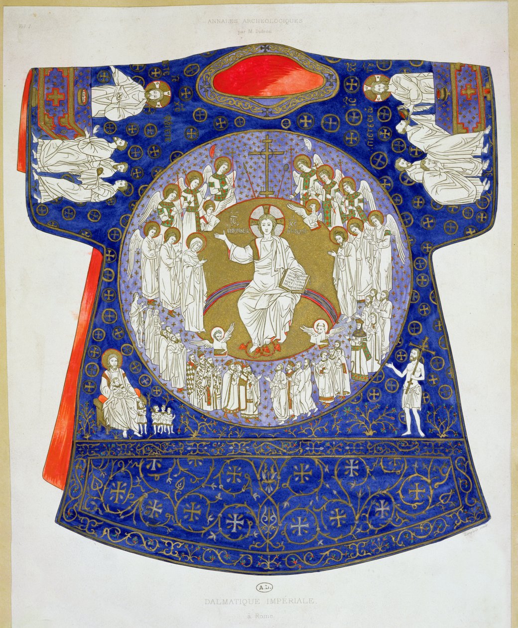 Dalmatica imperiale, c.900 da Byzantine School