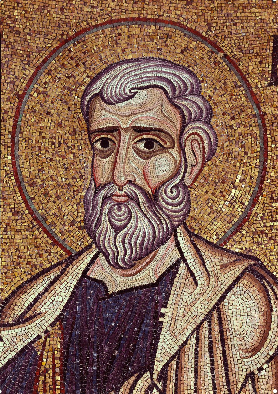 Il profeta Aggeo (dettaglio) da Byzantine School