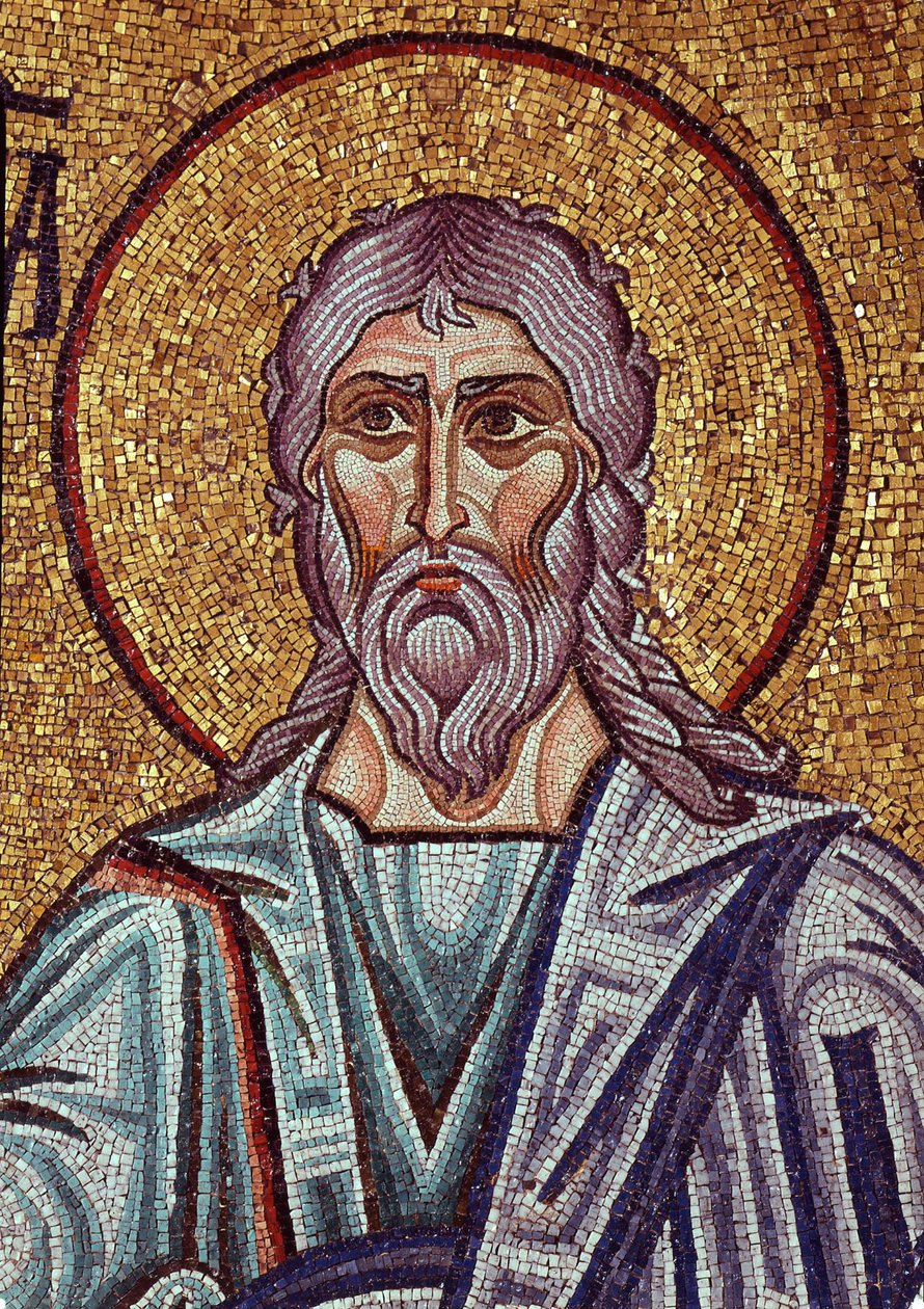 Il profeta Geremia (dettaglio) da Byzantine School