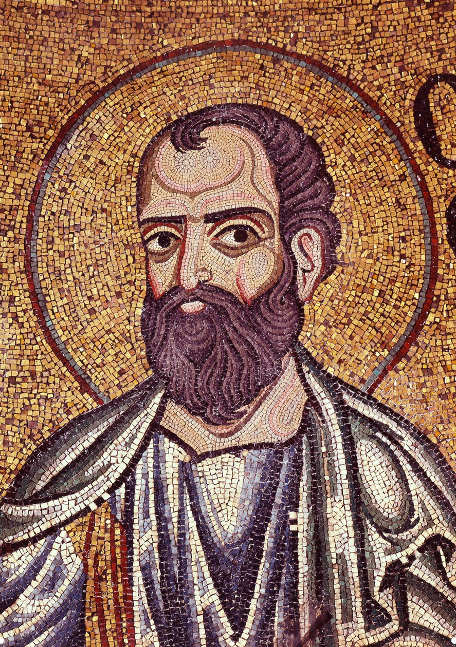 Il profeta Malachia (dettaglio) da Byzantine School