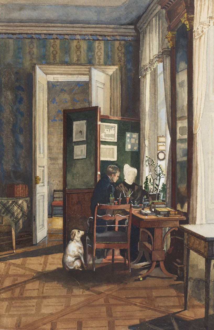 Una stanza nel Palazzo Reuss, Dresda da C. M. Fredro