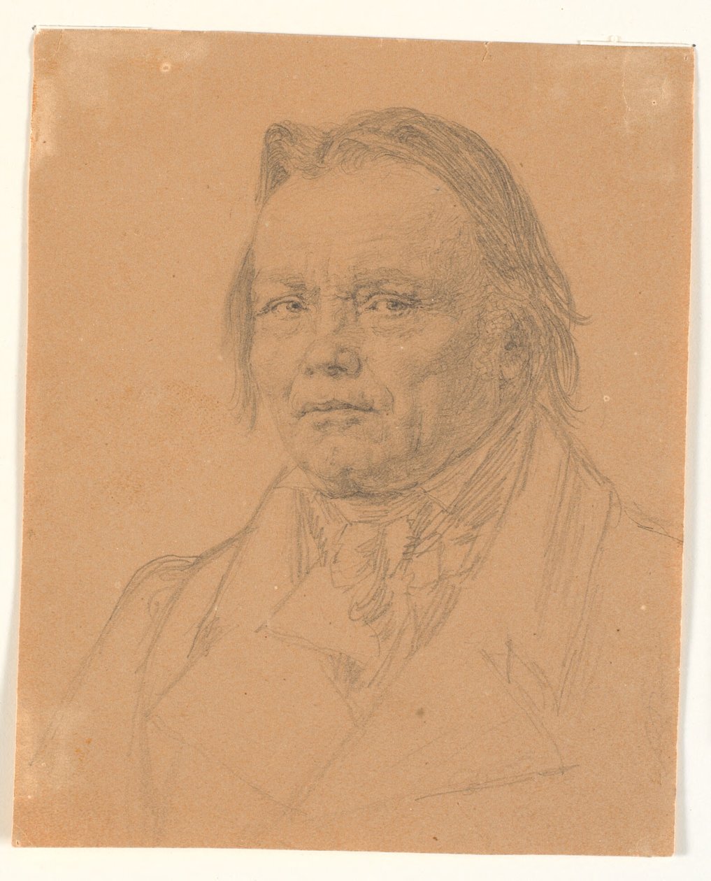 Ritratto del veterinario di reggimento J.C. Freund da C.A. Jensen