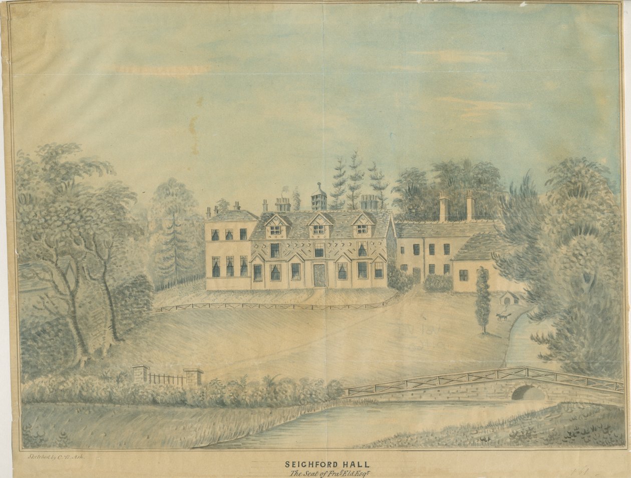 Seighford Hall da C.B Ash