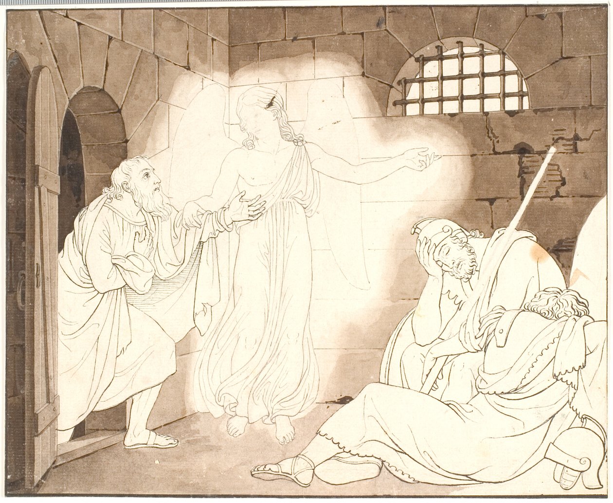 Peters udfrielse af fængslet da C.G. Kratzenstein Stub