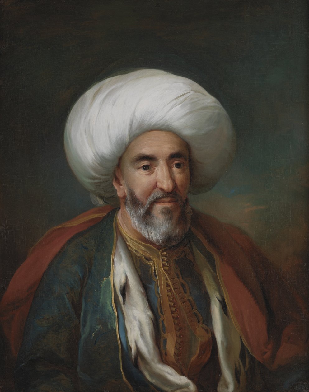 Ritratto di Mahmud Agas, ambasciatore di Tripoli da C.G. Pilo