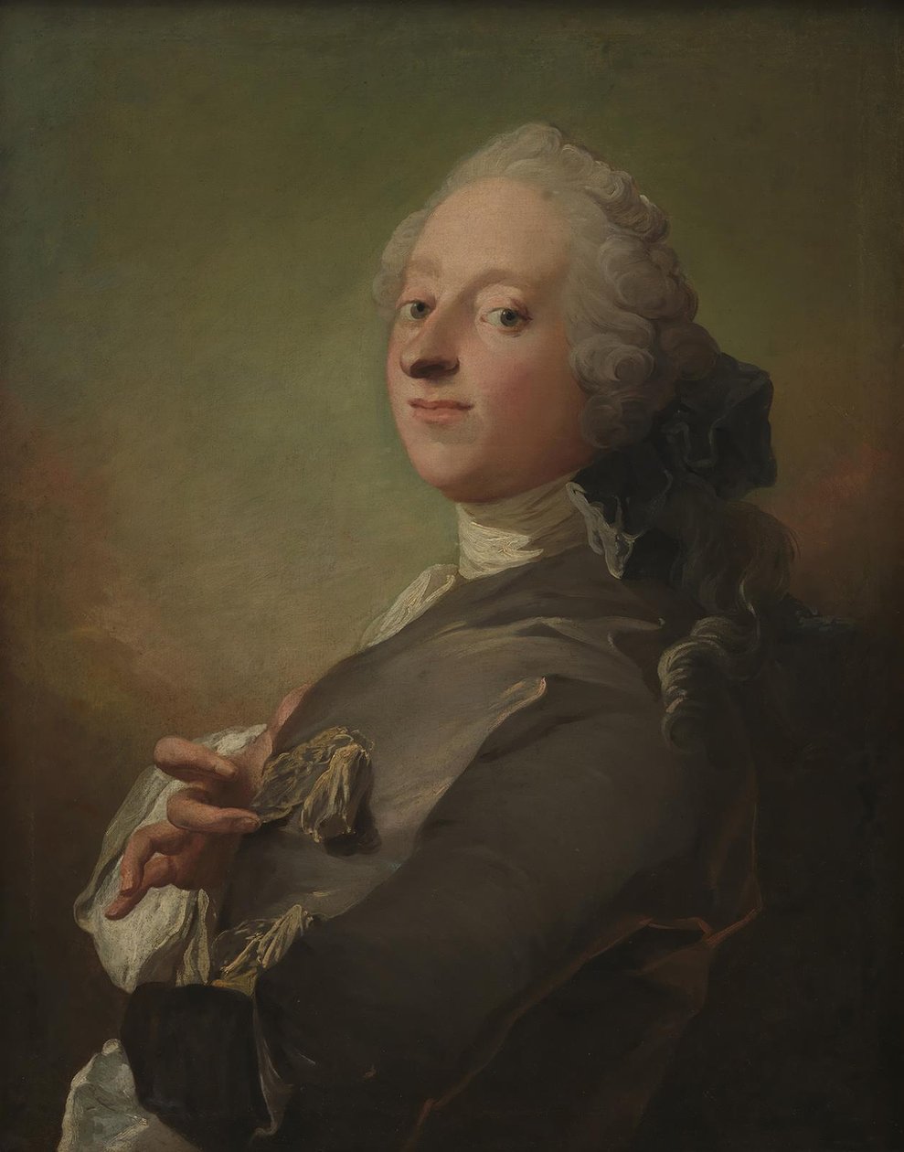Ritratto del farmacista reale Johann Gottfried Becker da C.G. Pilo