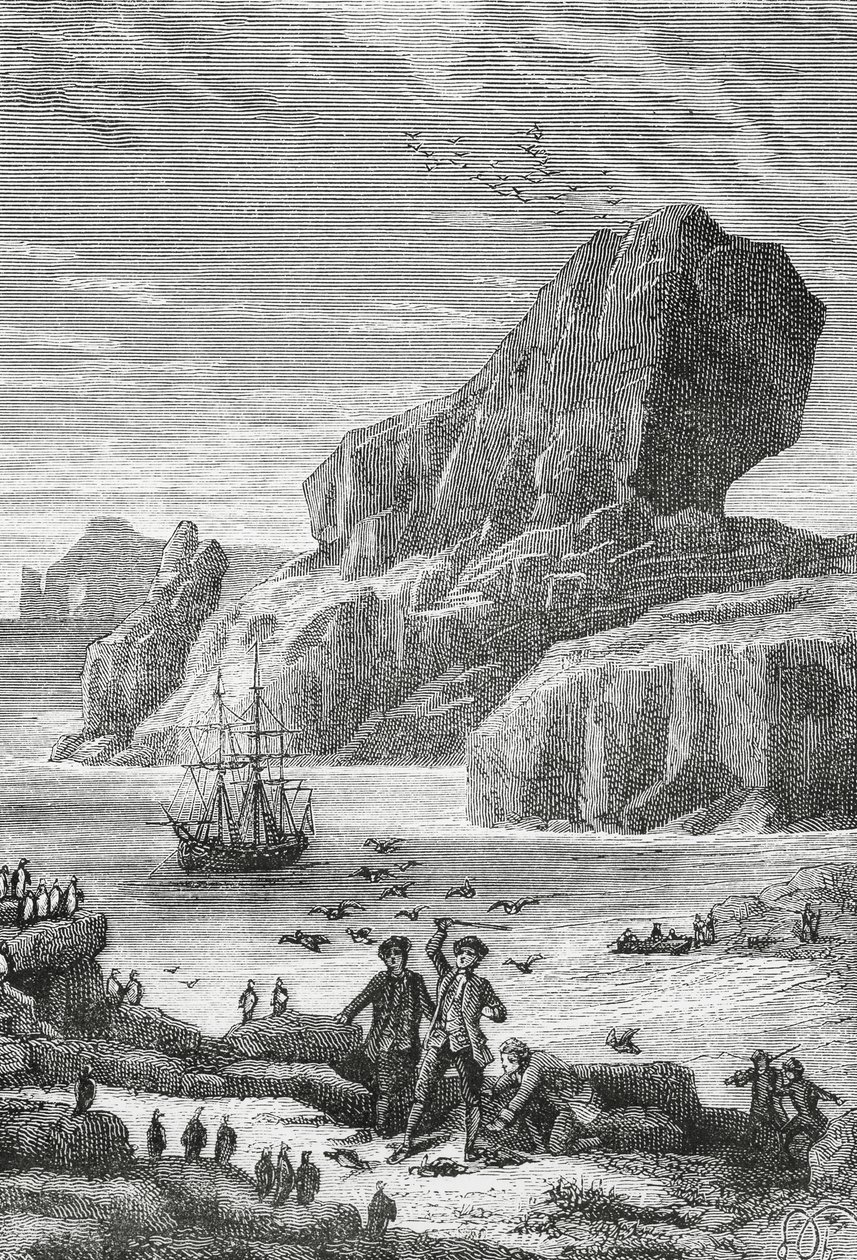 Scoperta della Francia Australe (Isole Kerguelen) da parte dell