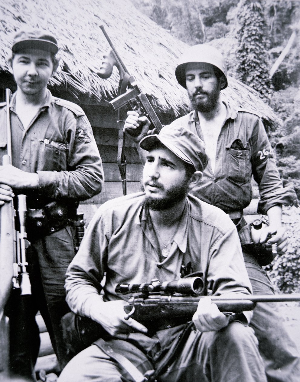 Fidel Castro nelle montagne della Sierra Maestra da J.B. and Brown J. Rowbotham