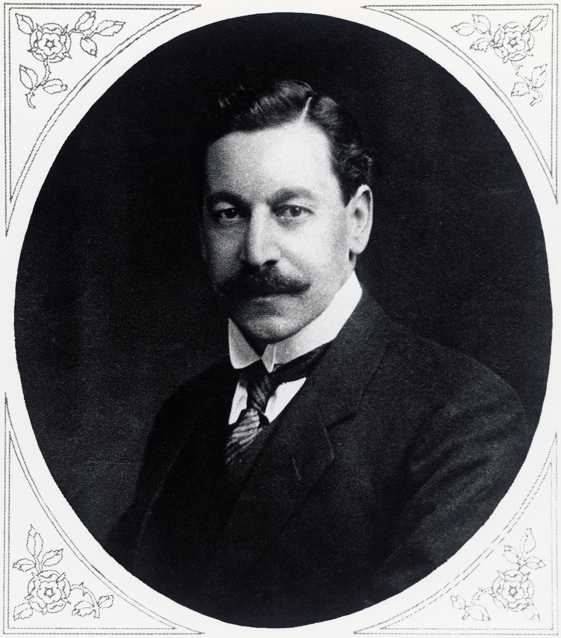 Ritratto di Herbert Samuel (1870-1963), politico inglese, da Illustrated War News, 19 gennaio da J.B. and Brown J. Rowbotham