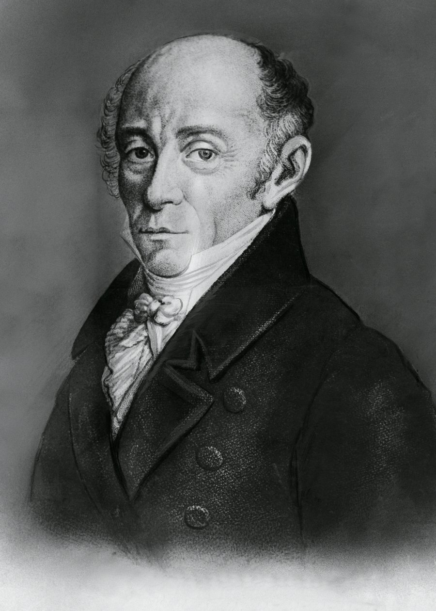 Ritratto di Muzio Clementi (1752-1832), compositore e pianista italiano, incisione da J.B. and Brown J. Rowbotham