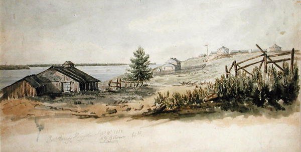 Fort Henry, Kingston, Ontario, Canada, 8 settembre 1832 da C.J. Gibson