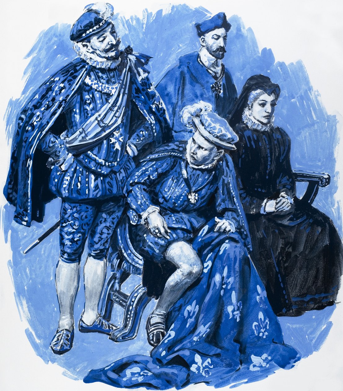 Francesco II di Francia e il Duca di Guisa da C.L. Doughty