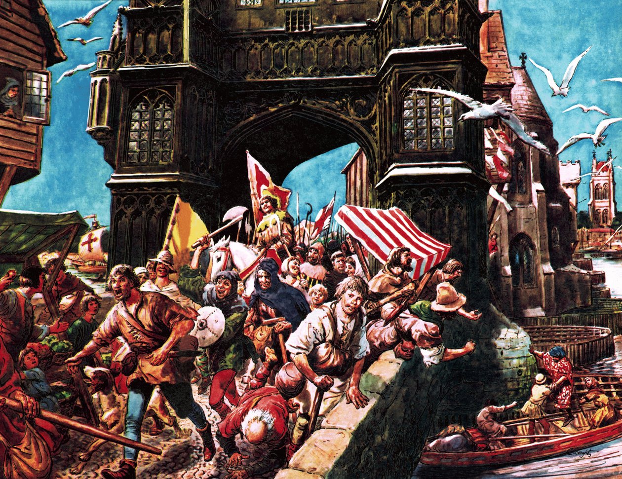 La rivolta dei contadini del 1380 da C.L. Doughty